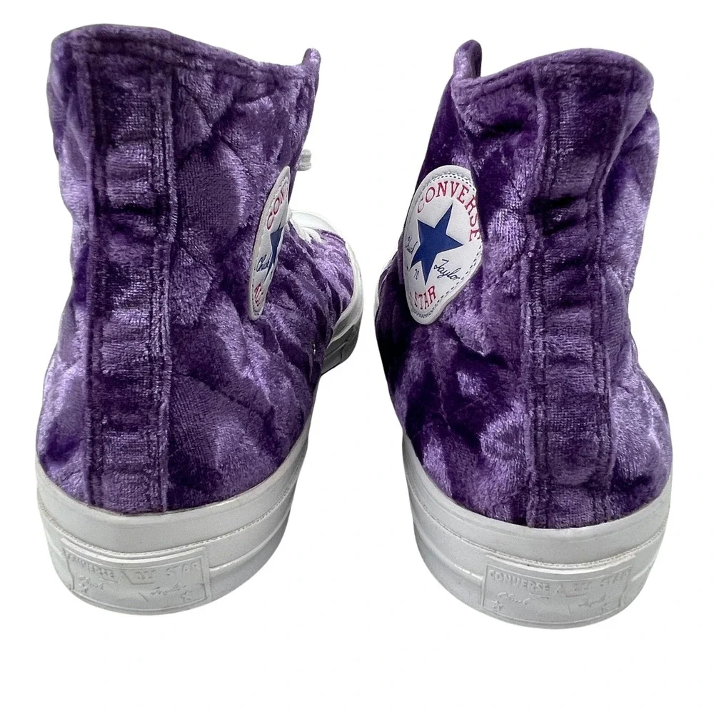 Converse‎ Golf Le Fleur Chuck 70 Hi Quilted Velvet Tillandsia Purple Mens 10.5